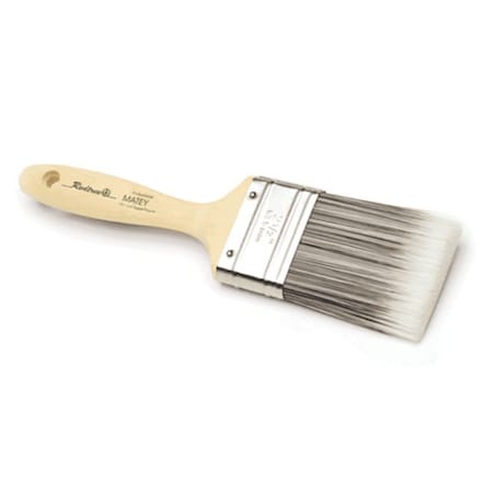 Gordon Brush 2" Chisel Edge Polyester Bristle, Paint Brush, Wood Handle, 12 PK R11033